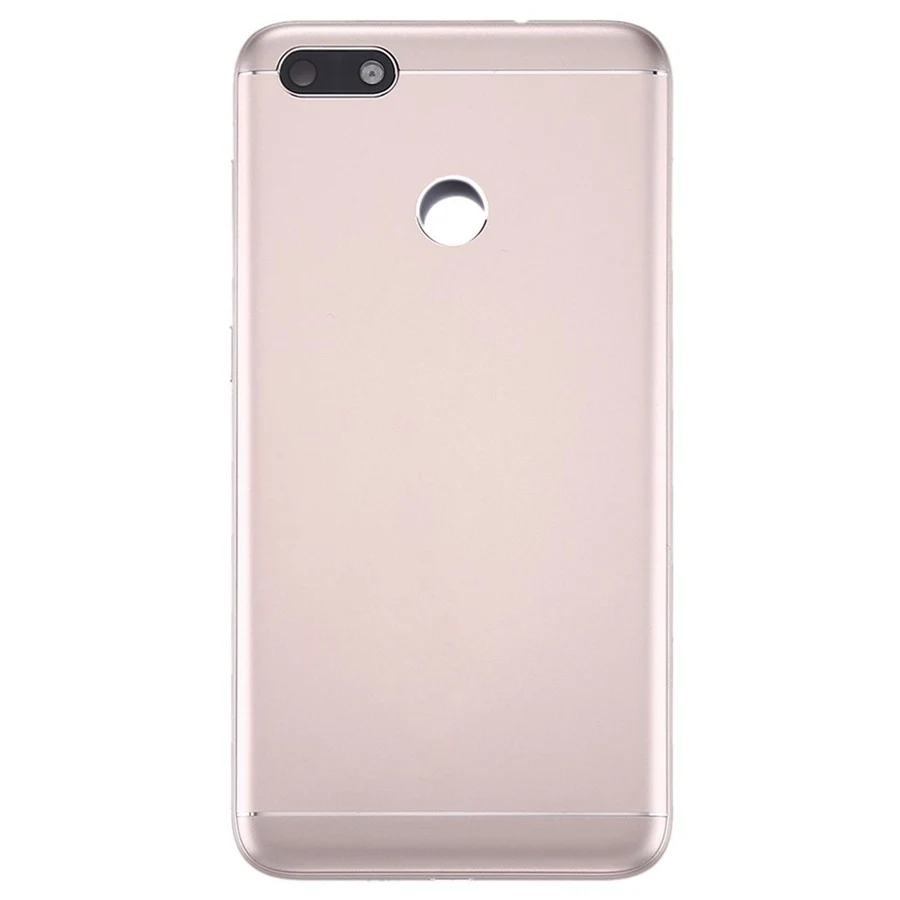 Для huawei P9 Lite mini крышка батареи задняя дверь Y6 Pro задняя крышка корпуса чехол P9 Lite mini крышка батареи SLA L02 L22 L03 - Цвет: Золотистый
