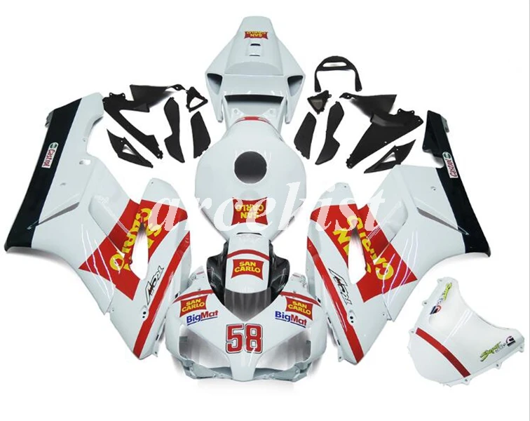 

Injection Mold New ABS Motorcycle Full Fairings Kit Fit for HONDA CBR1000RR 2004 2005 04 05 CBR1000 1000RR Custom number 58