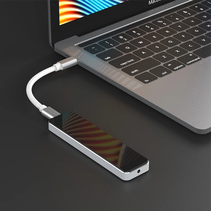 NVME PCIE usb3.1 корпус для жесткого диска M.2 для Тип usb C жесткого диска 10 Гбит/с SSD Портативный коробка для жесткого диска внешний