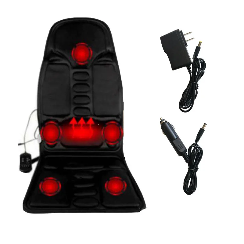 Electric Chairs Neck Massager Back Chairs Massage Chair cushion Seat Vibrator Massager Cushion Heated Pad For leg Waist Body Mas