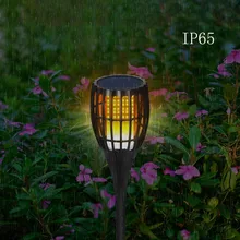 96LED Водонепроницаемый Газон лампа Открытый Солнечный Мигающий пейзаж декоративный светильник ing светильник на солнечной энергии Пейзаж ночной Светильник s