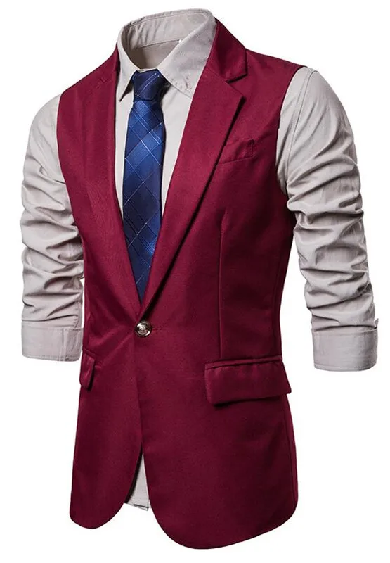 Fashion 3 Pocket Bridegroom Business Party Vest Summer Spring Men Vest Casual Vest Green Custom Made Wedding Vest One Button