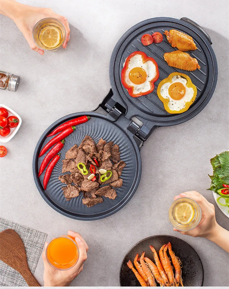 Non-stick Electric Crepe Maker Pizza Maker Pancake Crepe Making Pan 220V For Household Kitchen Tool