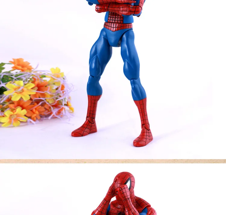 Very Fun Large Size Mobile Spider-Man Garage Kit Movable Joint Variety Modeling Cool Garage Kit