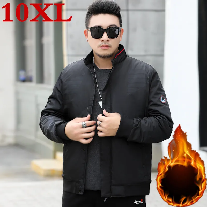 Новинка большого размера плюс 10XL 9XL 8XL 7XL 6XL Высококачественная Мужская Флисовая