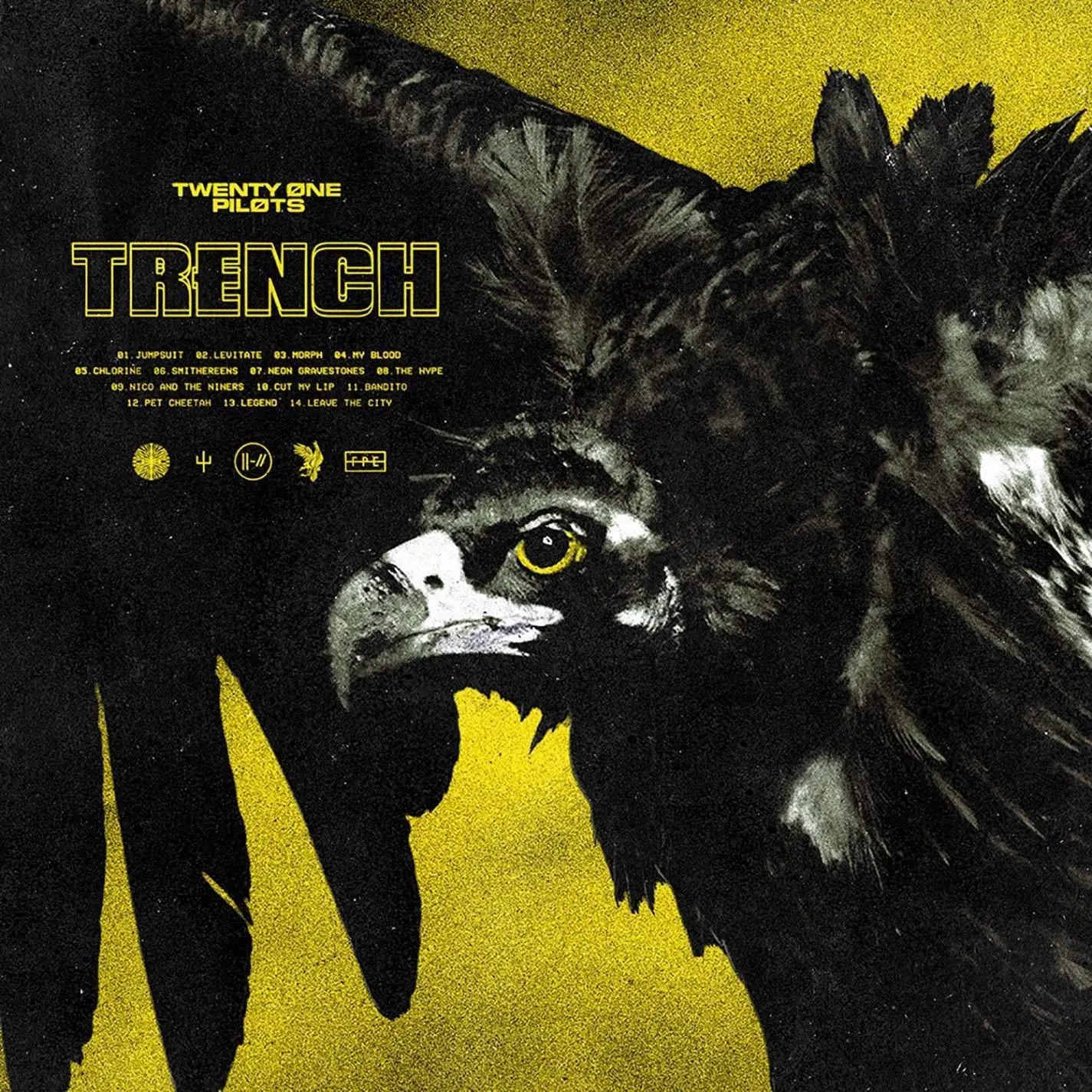 Подлинная Twenty One Pilots-Trench [CD] комбинезон и запечатанный