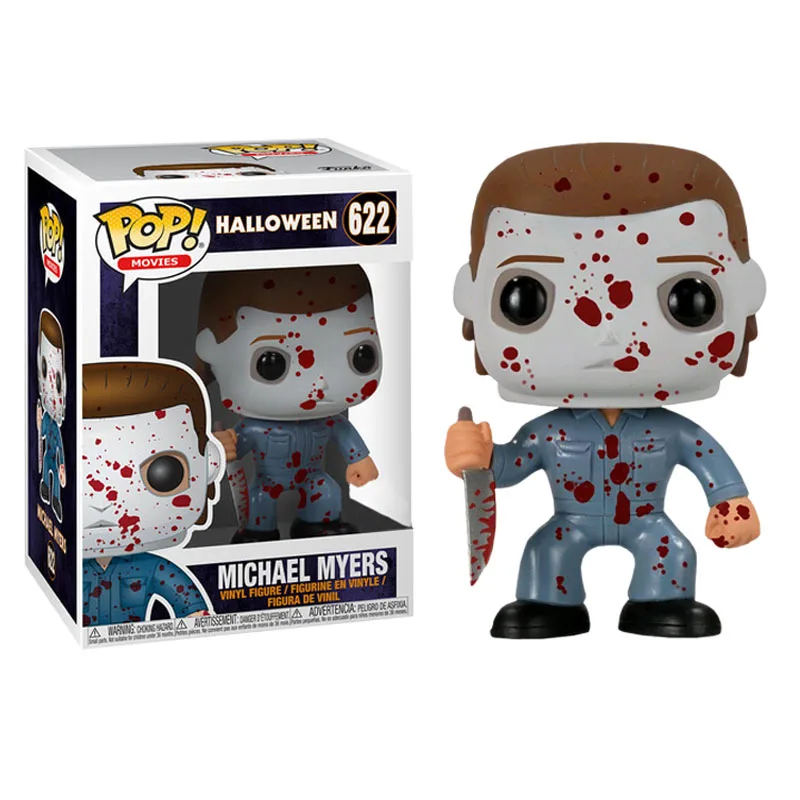FUNKO POP Movies Стивен Кинг это Джокер игрушки клоуны для детей Рождество V для вендетты детский подарок на день рождения - Цвет: with box 622
