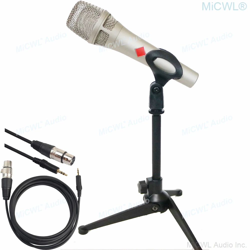 gaming mic Professional KMS105 Cardioid Condenser Vocal Microphone Studio Stage Network Live Chat PC Phone Cable Support kms 105 Microphone wireless microphone