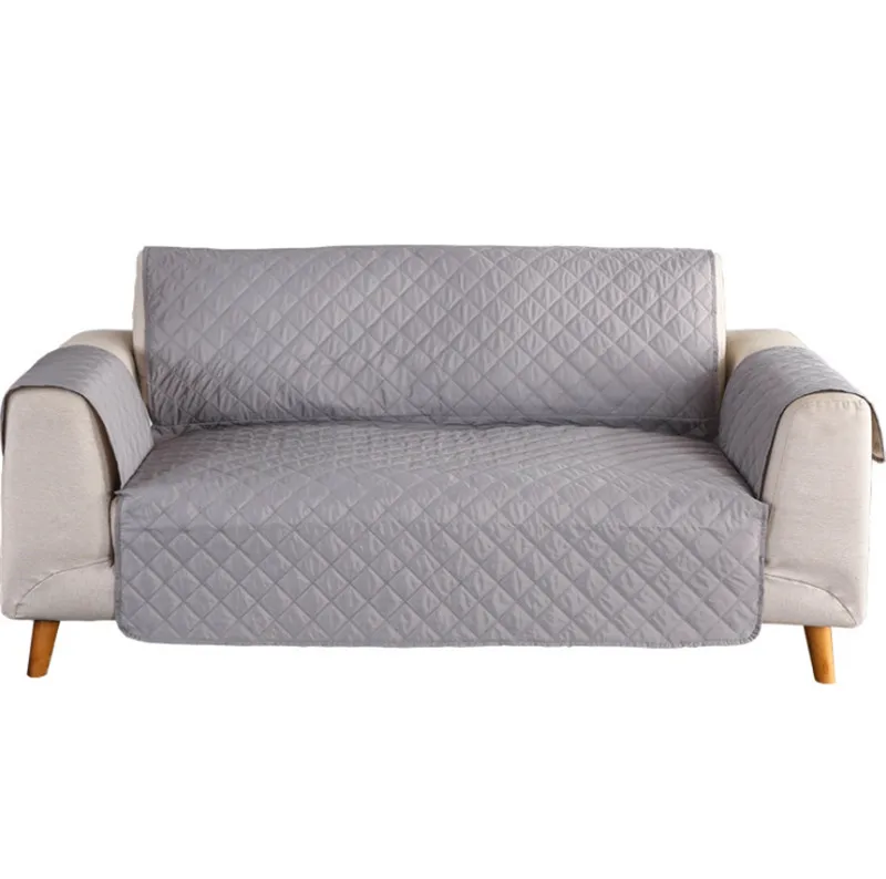 100% водонепроницаемый Loveseat чехол для кожаного дивана стеганая мебель протектор оставаться на месте чехол для дивана предотвращает пятна