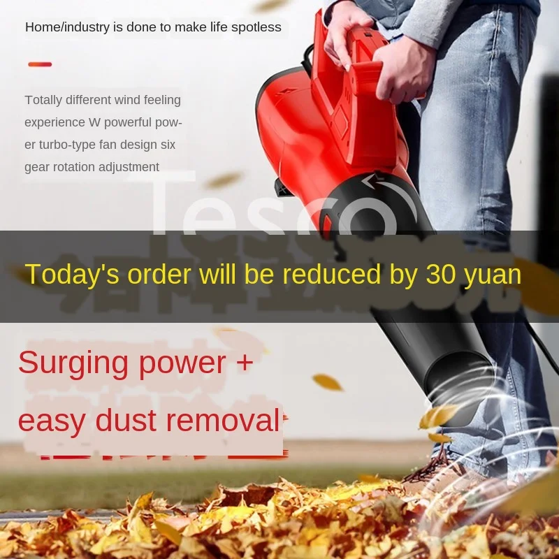

Computer dust removal blower blower blow leaf blower high power industrial