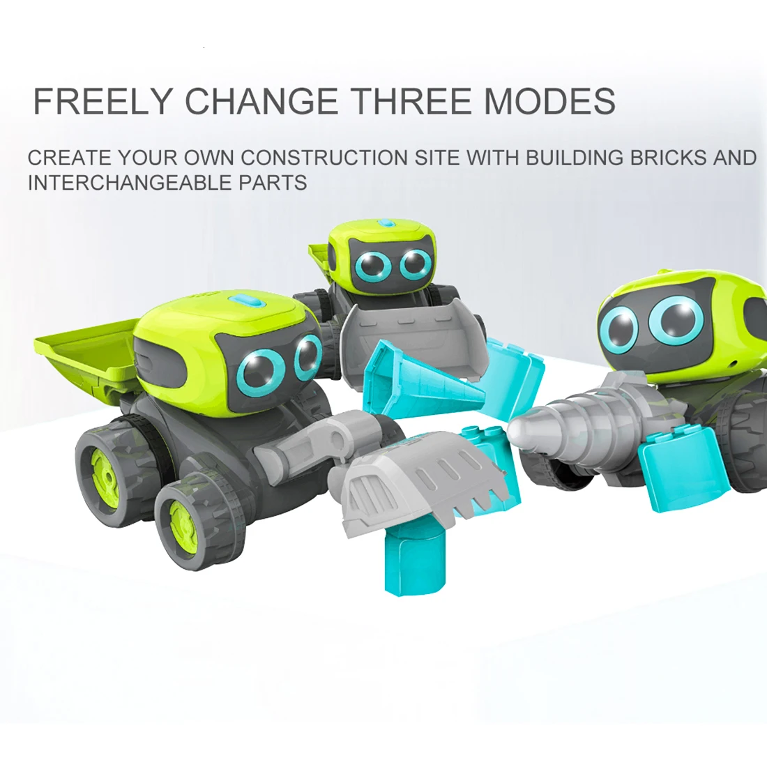 Интеллектуальное Программирование RC робот инженерный бульдозер вилочный погрузчик в сборе Крытая игрушка для детей взрослых подарок Горячая