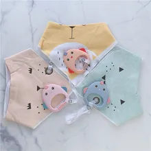 Детские Тканевые нагрудники и слюнявчик s 1 шт. хлопок нагрудник мультфильм силиконовый прорезыватель из дфп бесплатно детские вещи кормления Baberos Слюнявчик