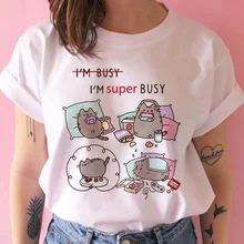 Женская футболка kawaii ulzzang Tumblr гранж графическая Футболка harajuku футболка Повседневная мультяшная футболка Повседневная женская летняя