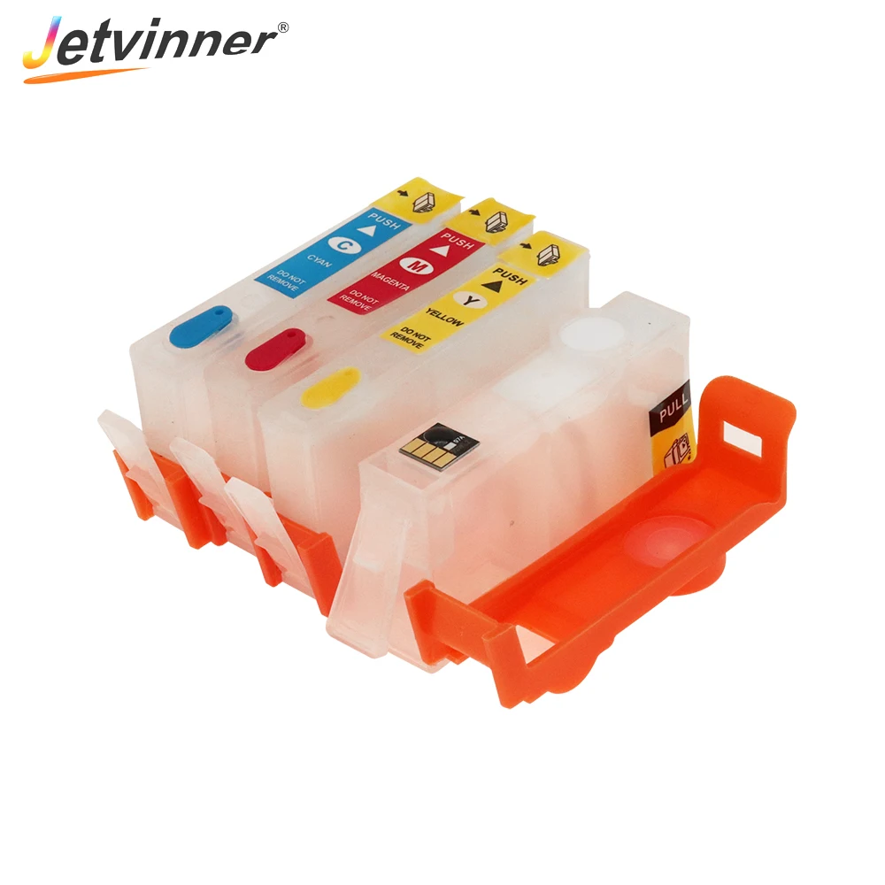Многоразовый картридж Jetvinner для принтеров HP 903 с чипами ARC OfficeJet Pro 6950 6951 6954 6961 6962