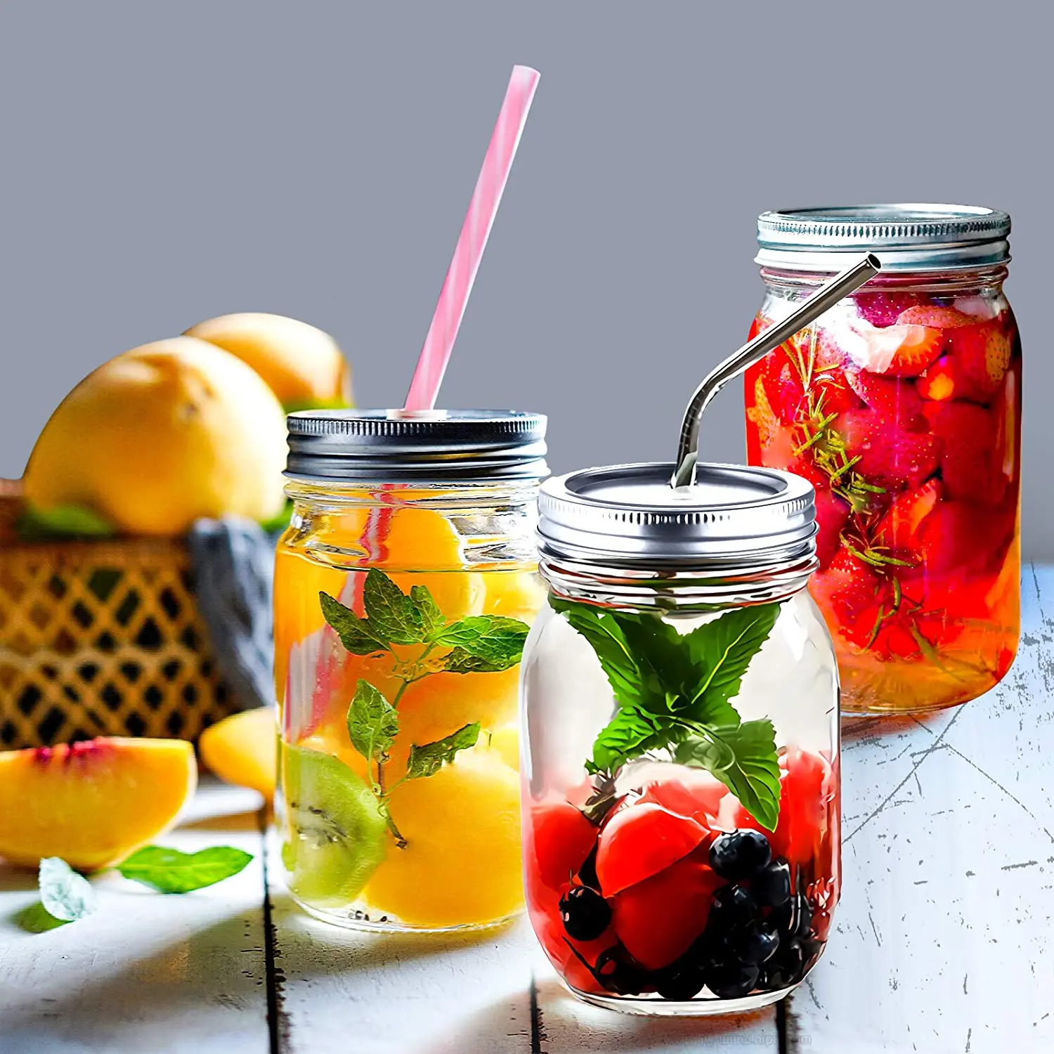 Canning Jars Lids Bulk Mason Jars  Glass Jars Lids Bulk Wholesale - Jars  Salt Pepper - Aliexpress