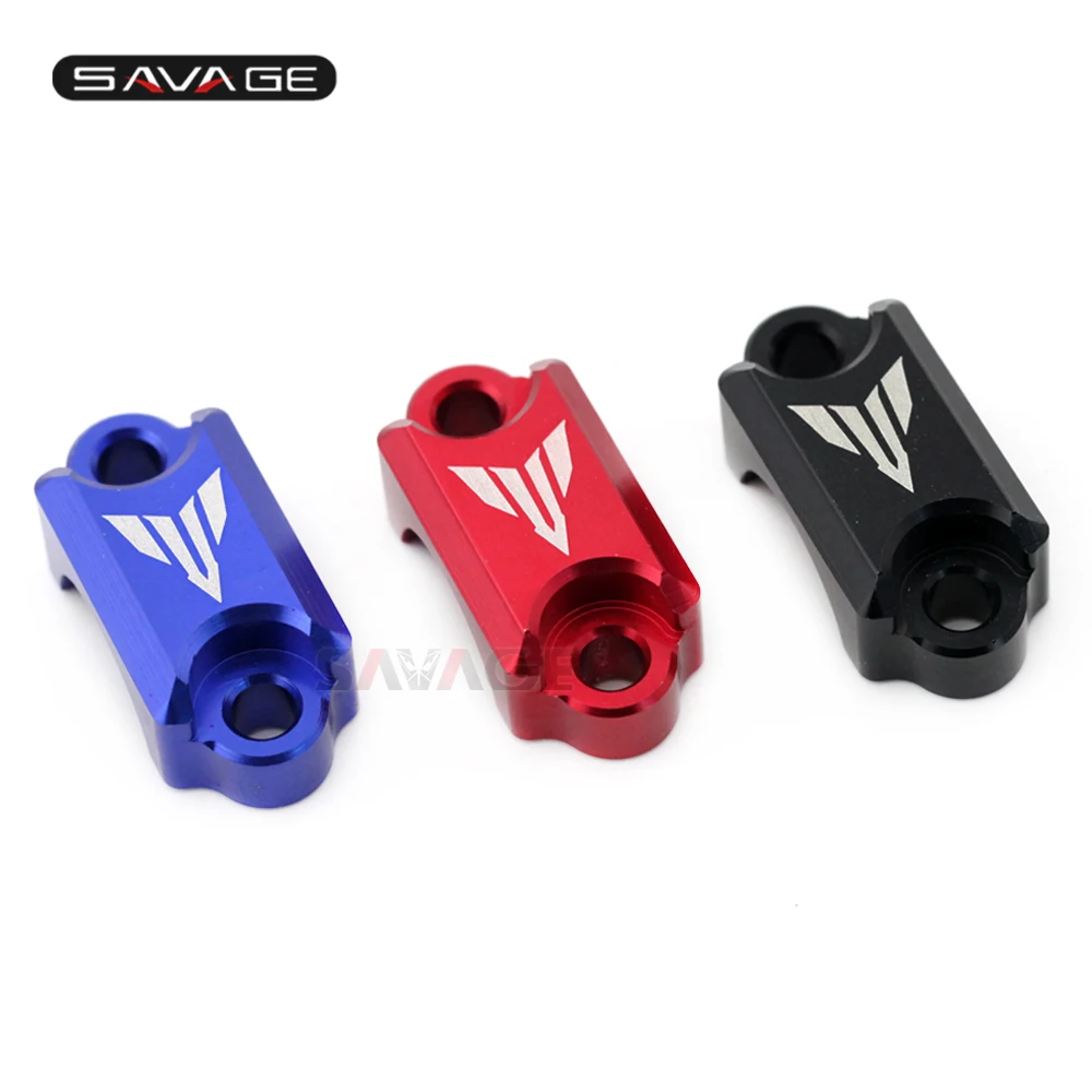 CNC Handlebar Riser Mount Top Clamp Cover For YAMAHA MT07 FZ07 MT09 FZ09 TRACER