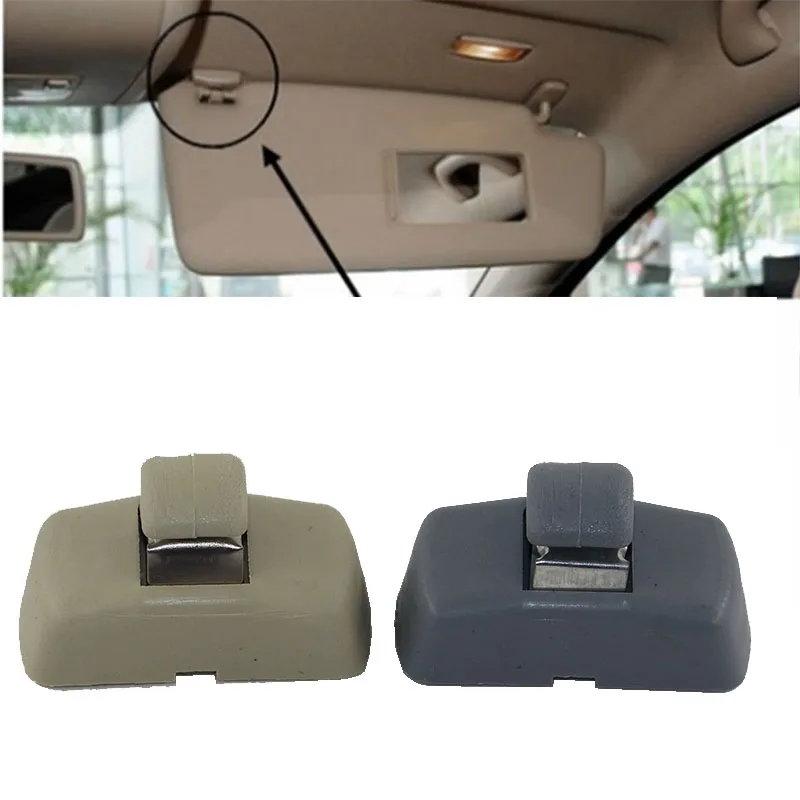 CHRYSLER DODGE JEEP SUN VISOR ROOF CLIP "GRAY" 1999-2004 OEM CHRYSLER DODGE JEEP SUN VISOR ROOF CLIP "GRAY" 1999-2004 OEM