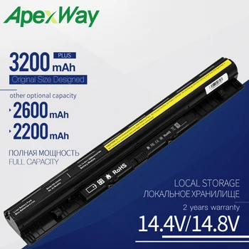 

14.8V 4CELL New Laptop Battery L12M4E01 L12M4A02 L12S4A02 For LENOVO G400S G405S G410S G500S G505S G510S S410P S510P Z710 Series
