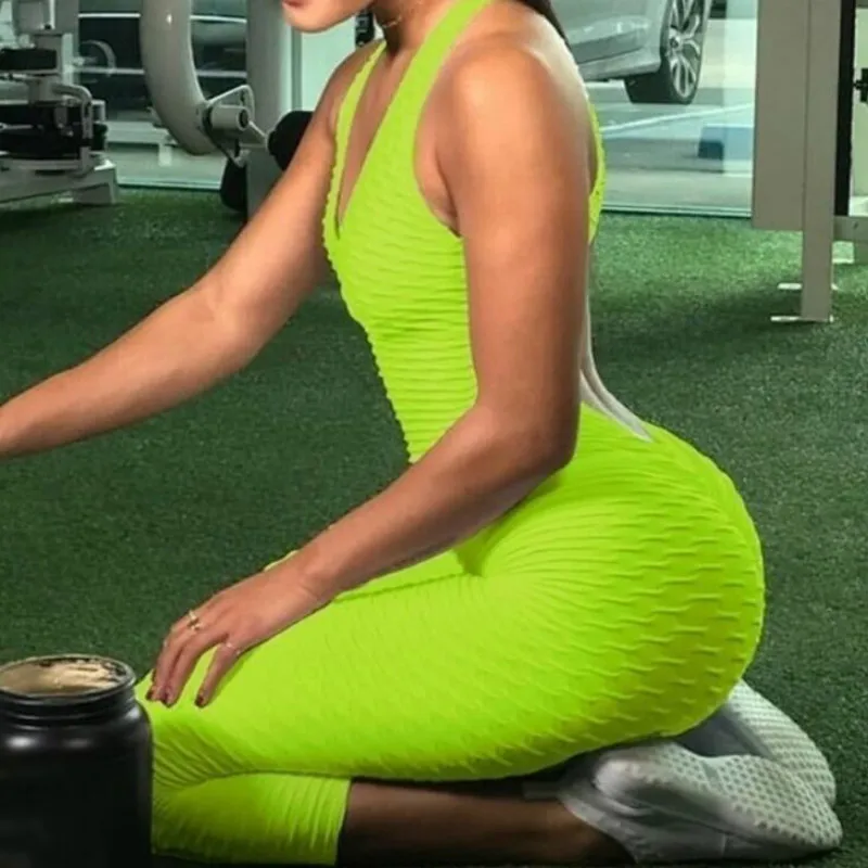 Anti Cellulite Sexy Women's Yoga Pants High Waist Gym Suit Push Up Slimming Sportswear Soft Fat Burner Weight Loss Products