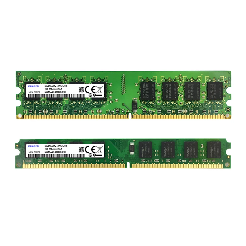 Оперативная память Kaburesi DDR2 667 МГц/800 МГц 4 Гб (комплект 2 2x2 ГБ для двух каналов)