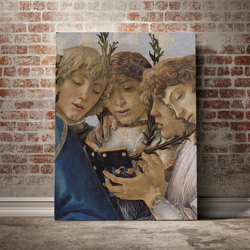 Sandro botticelli эпохи Возрождения Классическая живопись настенное искусство холст для