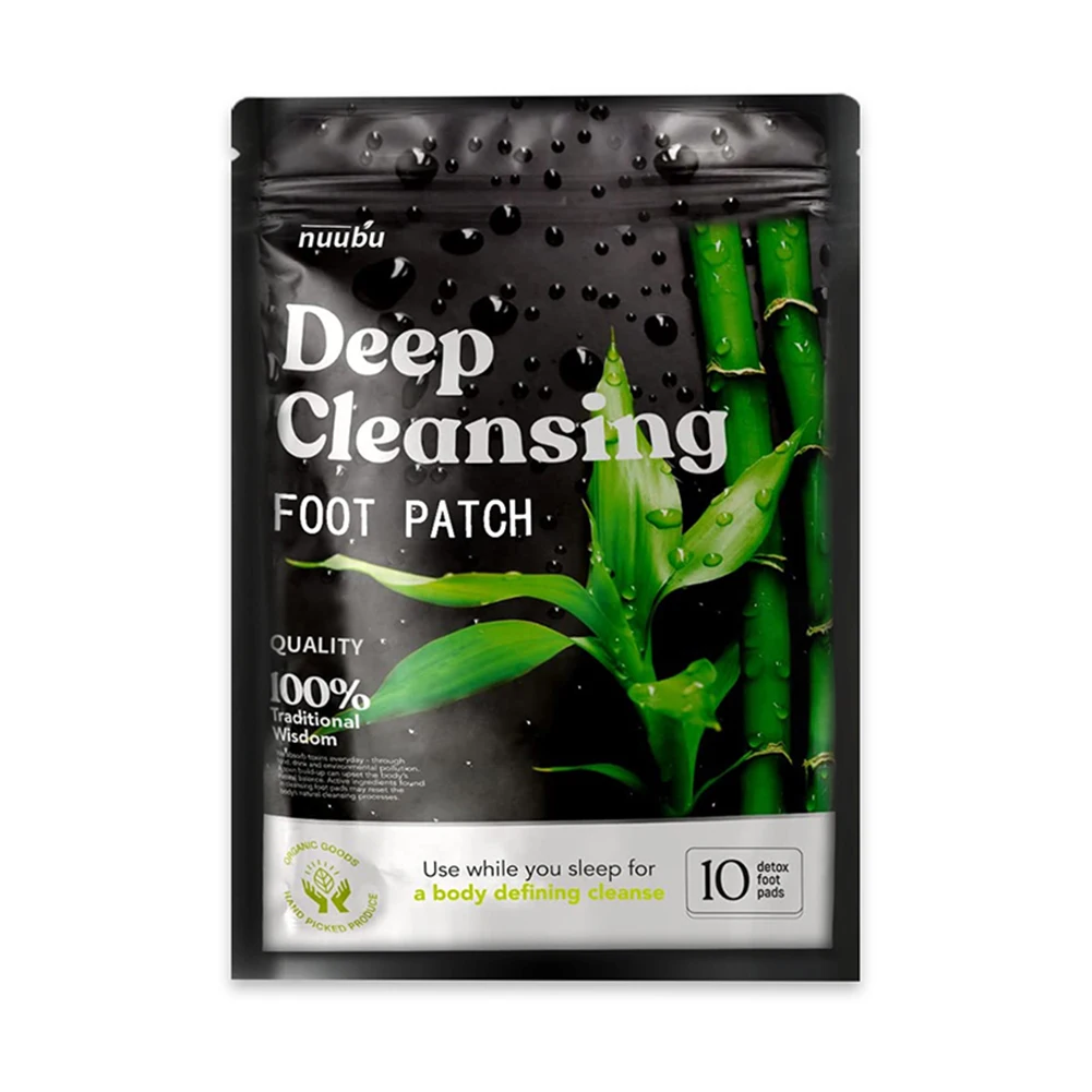 Detox Foot Patches for Stress Relief Deep Sleep Natural Herbal Toxins Clean Body Cleansing Adhesive Pads Health | Красота и здоровье
