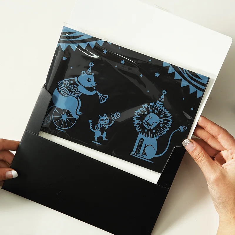 Набор волшебный Красочный Рисунок доска бумажная живопись скрапание детей Дети Обучающие Развивающие игрушки живопись каракули игрушки-когтеточки