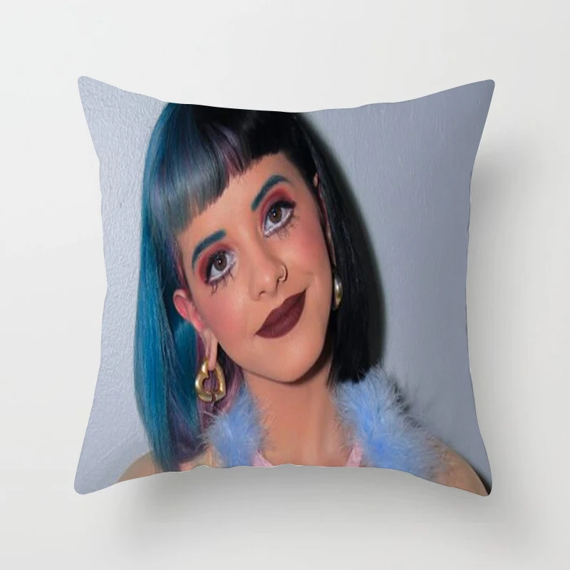 16 Наволочки для подушек ZENGIA Melanie Martinez 45*45 см для девочек с рисунком облака, дождя, сосок, плача, Детская наволочка, декоративная наволочка для подушки - Цвет: 16