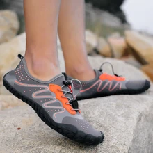 Кроссовки, быстросохнущие, унисекс, акваобувь, водонепроницаемая обувь для мужчин, женская обувь, дизайн резиновой подошвы, походная обувь, прогулочная обувь