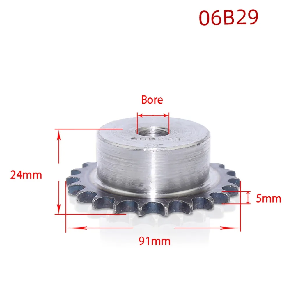 29T-3分毛培孔凸台链轮（A3钢）