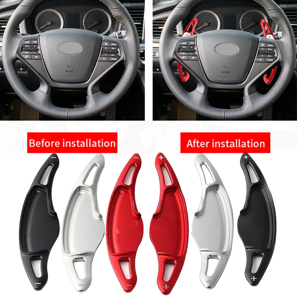 For Hyundai Sonata 9 2016 2017 2018 2019 Car Steering Wheel Shift Paddle Gear Shifter Extension