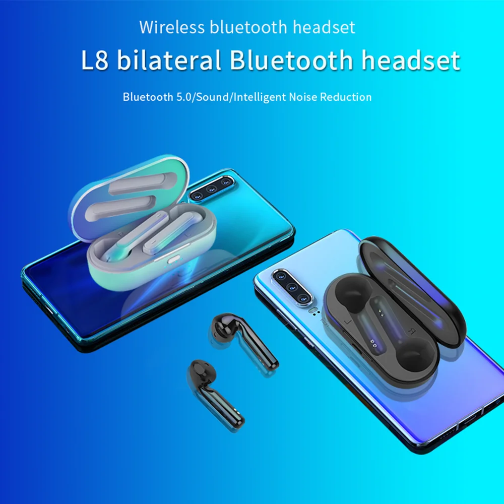 Беспроводные Bluetooth наушники TWS для huawei Honor Lite Xiaomi Bluetooth 5,0 наушники с микрофоном PK T3 TWS цветные