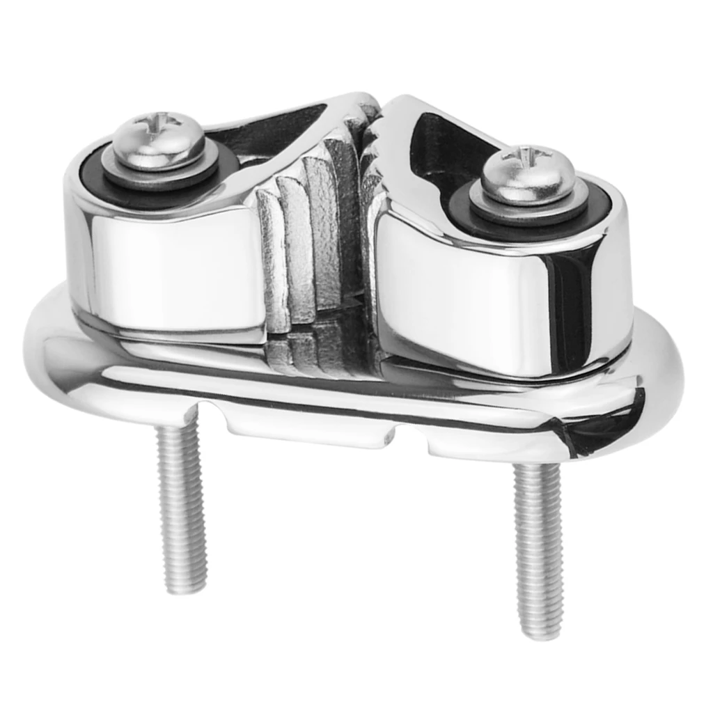 

Stainless Steel 316 Boat Cam Cleat Matic Fairlead with wire Leading Ring