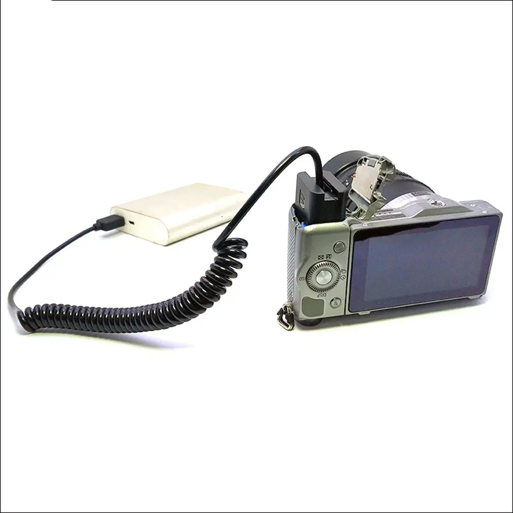 5V 2A 4A AC PW20 NP FW50 USB пружинный кабель адаптер для Sony Камера Альфа NEX F3 5R 5T 3N 5N A33 A37 A5000