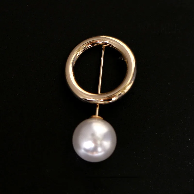 Фиксированная Нескользящая булавка на воротник светильник брошь для женщин