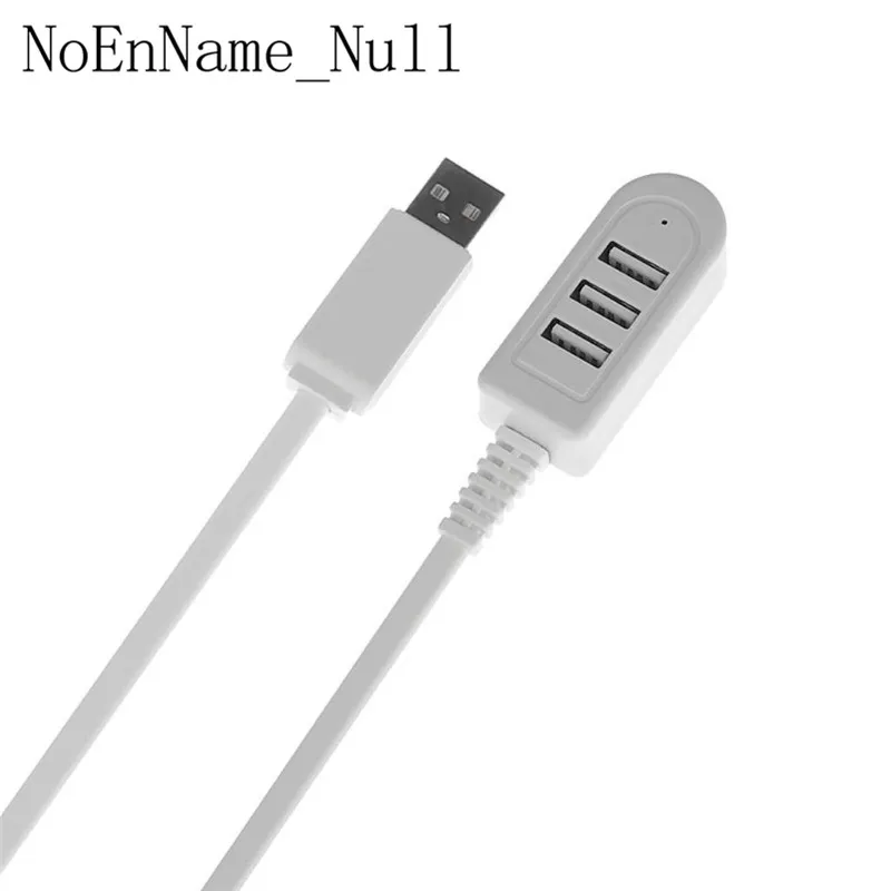 Высокая скорость 3 порта USB 2,0 концентратор удлинитель разветвитель для ноутбука ПК компьютер зарядное устройство Горячая