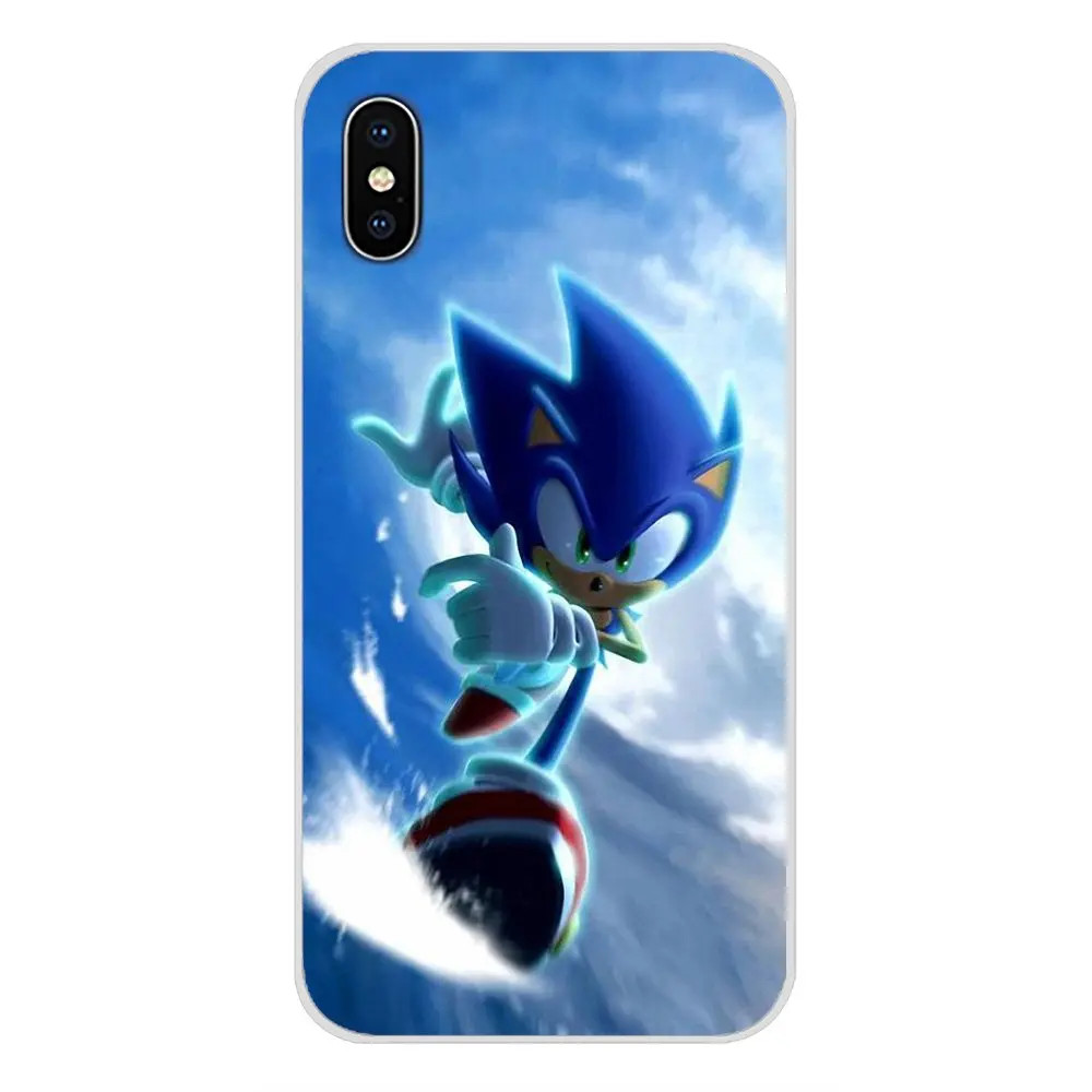 For Xiaomi Redmi Note 3 4 5 6 7 8 Pro Mi Max Mix 2 3 2S Pocophone F1 Accessories Phone Shell Covers sonic  Cute case for xiaomi Cases For Xiaomi