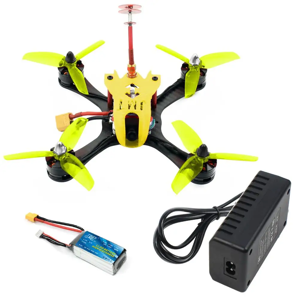 Квадрокоптер FPV Racing Drone T180 4 дюйма 3S HD камера черепаха 800TVL BNF Betaflight F4 Pro V2 OSD RC для FRSKY D8 - Цвет: PNF Standard Yellow