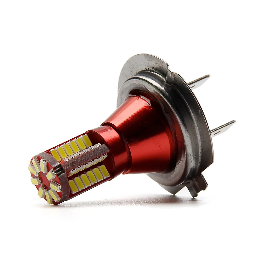 57 smd 4014 Автомобильный светодиодный противотуманный светильник s H7 светодиодный сигнал поворота для вождения автомобиля противотуманные лампы Задний тормоз Стоп сигнальный светильник лампа высокого качества