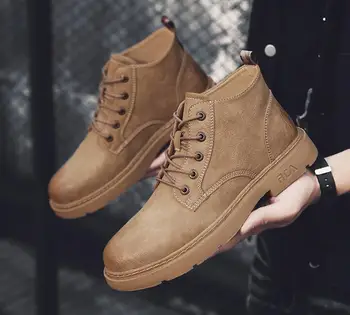 

Martin boots men's high-cut tooling boots wild to help fall men's casual shoes