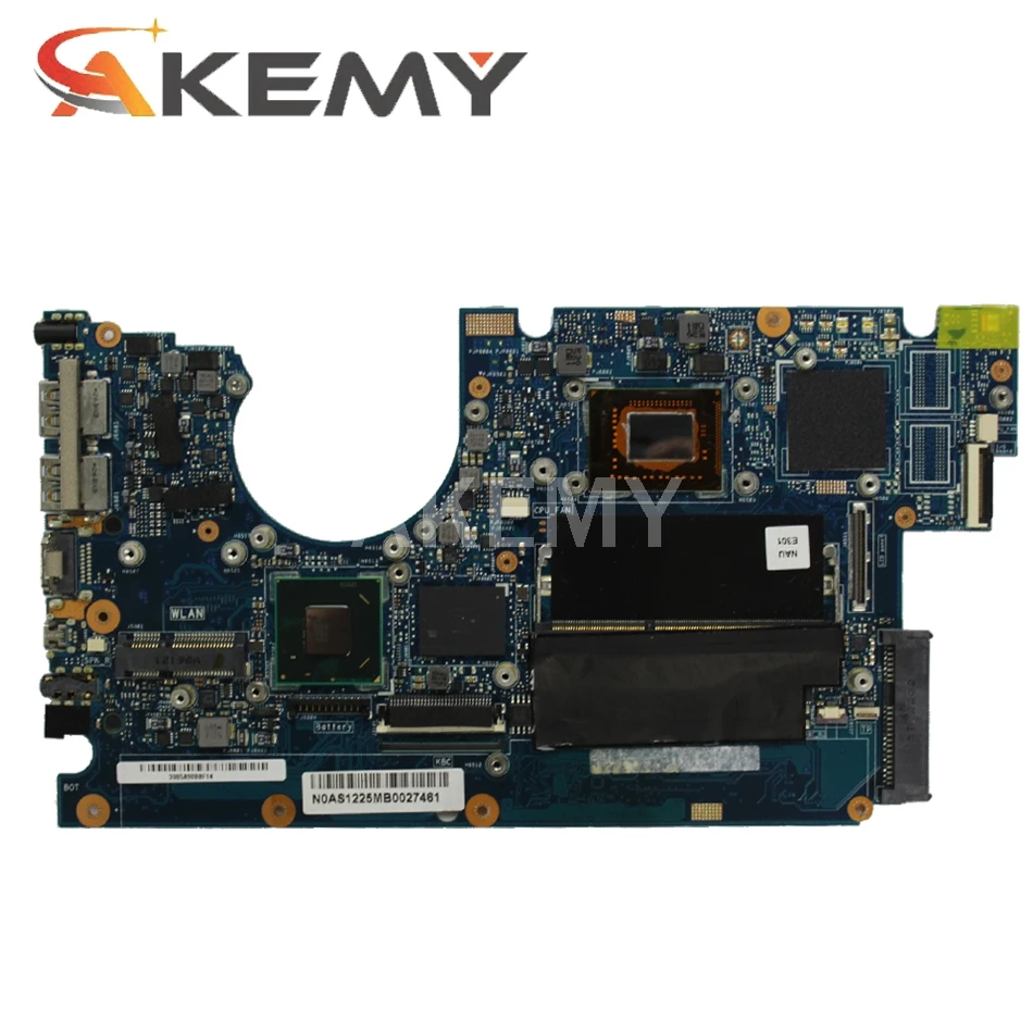 SAMXINNO For ASUS UX32A Laotop Mainboard UX32VD UX32V  UX32A 90R-NYOMB1900Y Motherboard with  2G RAM  I7-3537U  24G SSD