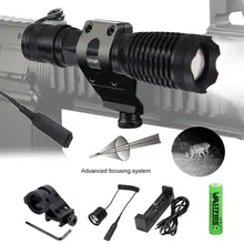 Уличный 710 IR 850nm Профессиональный охотничий фонарь ночного видения, тактический фонарик с инфракрасным излучением, портативный фонарь