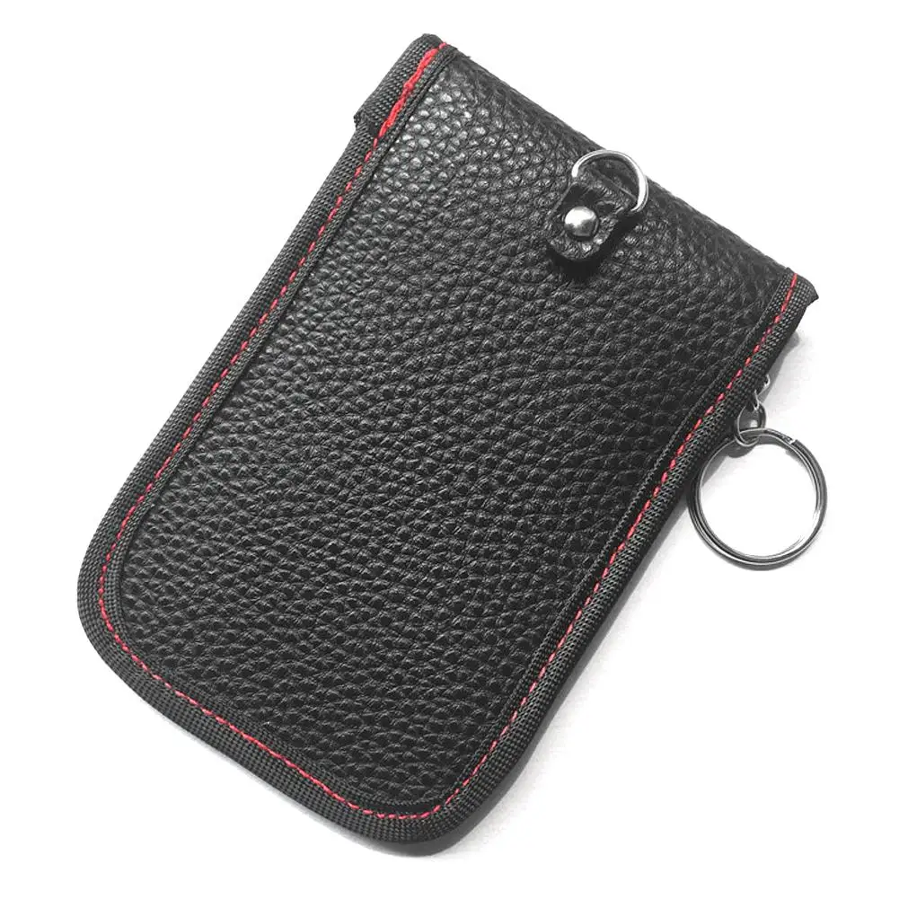 

Car Key Signal Blocker Case, Faraday Bag Signal Blocking Shield Case Anti-hacking Anti-thief Protector Pouch for Car Keys Keyles