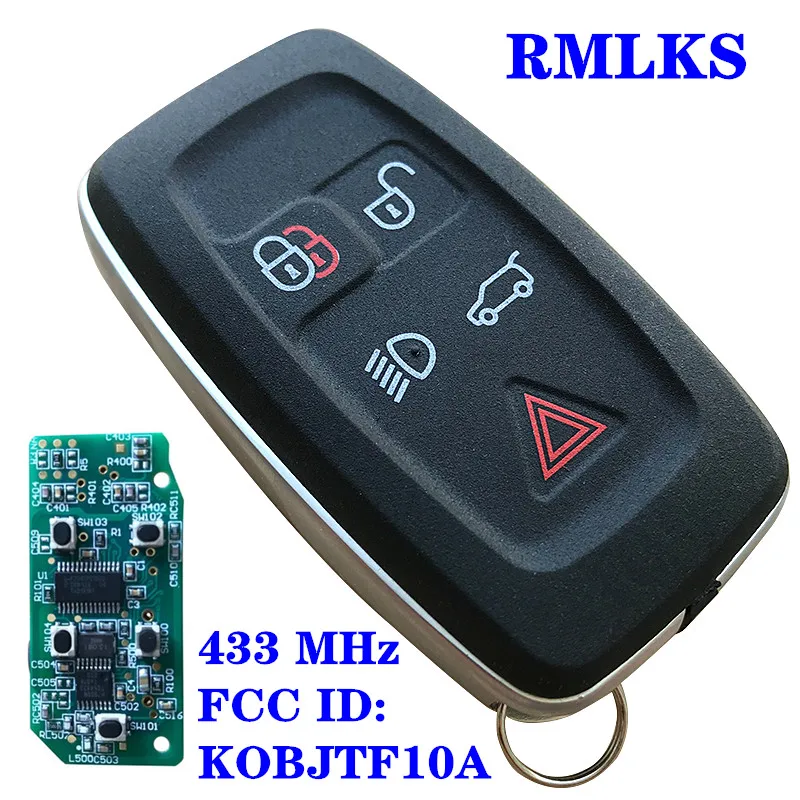 Умный дистанционный ключ для LAND ROVER 315 МГц 433 RANGE SPORT LR2 LR4 FOB Uncut аварийный |