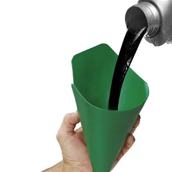 

Tractor Flexible Longer for Oil Draining Funnel Reusable Easy Clean Car Refueling
