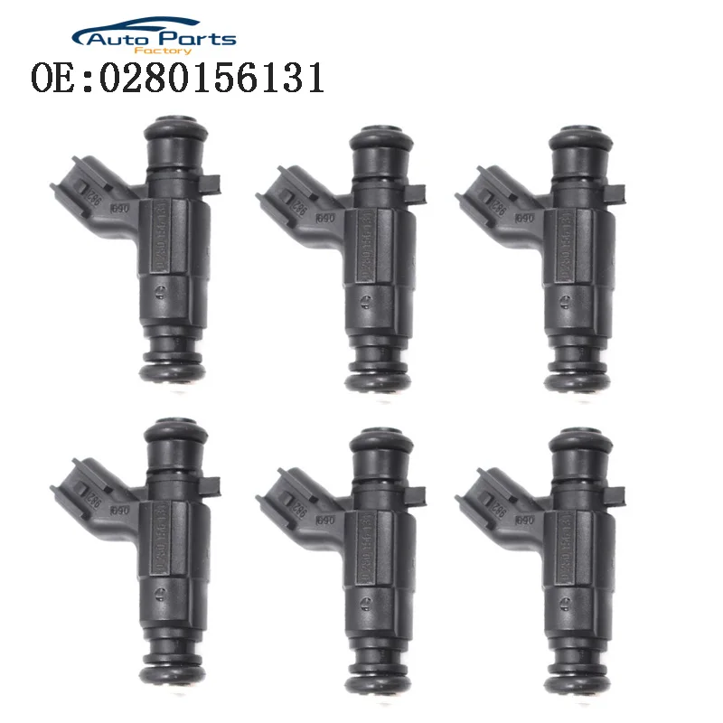 

6 PCS New Fuel Injector For Buick Cadillac SRX 3.6L 0280156131 12571159 Fuel Nozzle