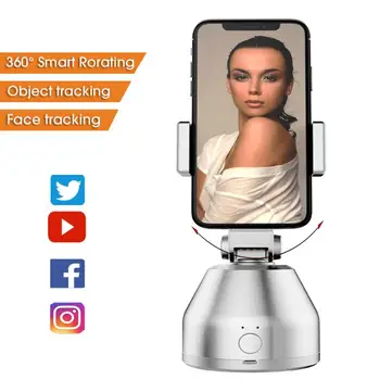 

2020 New 360° Object Tracking Holder Face Tracking Selfie Stick Camera Gimbal For Photo Vlog Live Video Record Facebook Youtobe