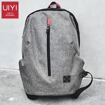 

Fashion polyester men's backpack preppy style softback sport men computer backpack Waterproof zipper back pack student male moc
