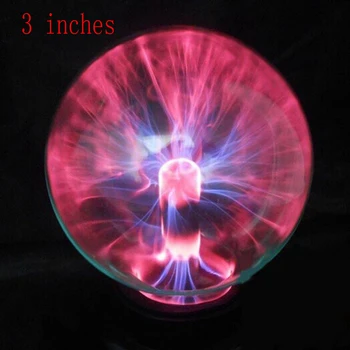 

3/4/5/6/8 Inch Crystal Plasma Luminous Ball Night Light Magic Glass Sphere Novelty Balls Table Lamp Luminous Novelty Toys