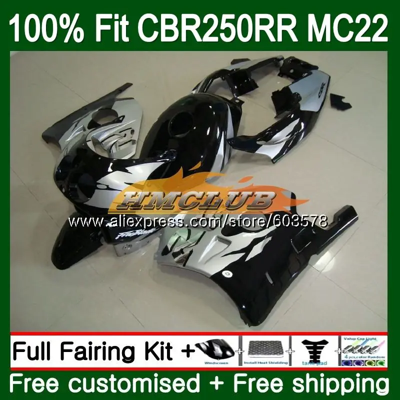 Инъекций для HONDA CBR 250RR CBR250RR 1990 1999 95CL. 25 MC22 CBR250 RR 90 91 92 93 94 95 96 97 98 99 белый черный OEM обтекатели - Цвет: No. 1